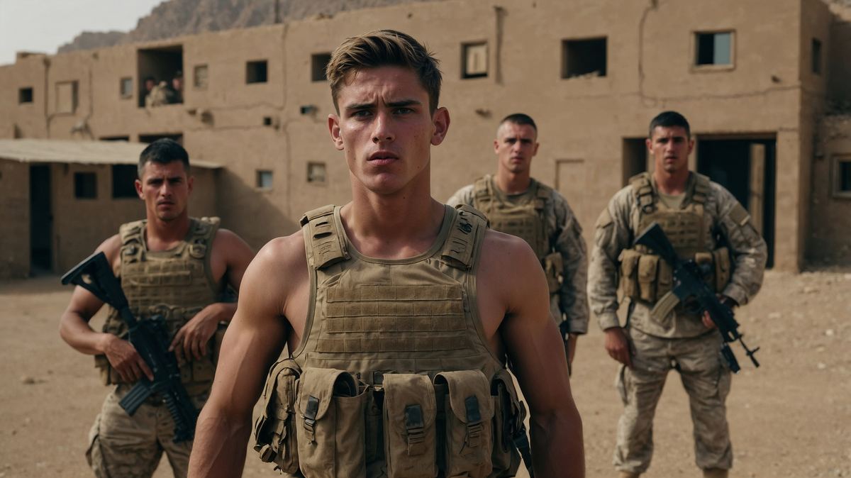 Marine Jocks hero image — athletic jock performers